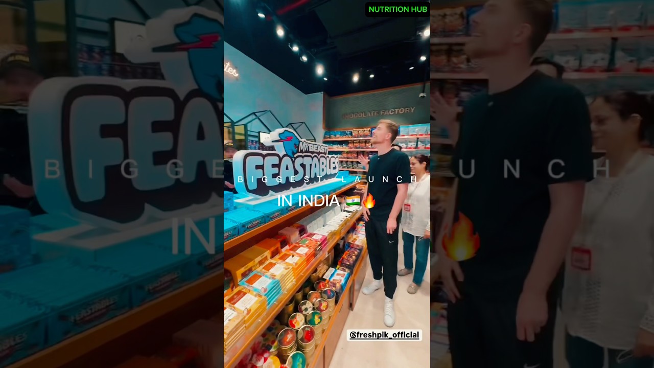 Prime x Feastables Biggest Launch in INDIA 🇮🇳Highlights! Logan Paul, KSI & MrBeast 🔥 