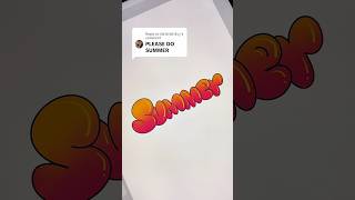 Details reply to summer #procreate #names #lettering Guide