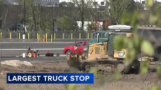Largest-capacity truck stop in the country opening in Chicago area
