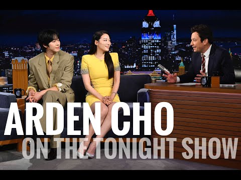 Arden Cho on the Tonight show with Jimmy Fallon and Ahn Hyo Seop thumbnail