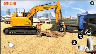 Heavy Excavator Crane City Construction Sim 2023 screenshot 4