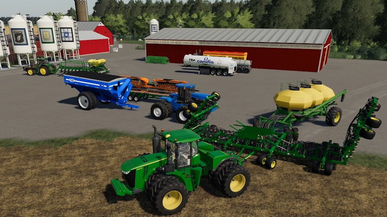 Mid West Horizons Ep47 Planting FS19 Timelapse Farming Simulator