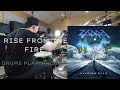 ZADRA - JELLY CARDARELLI - RISE FROM THE FIRE - DRUMS PLAYTHROUGH