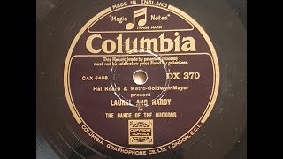 Video thumbnail of "Laurel And Hardy in 'Dance Of The Cuckoos' 1932 78 rpm"