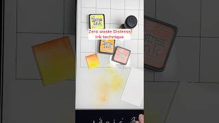 I love using all of my leftovers!
Instead of wasting ink leftover on my glass mat, I put my Perfect Pearls spray to work to create custom cardstock! I love using all of my leftovers!