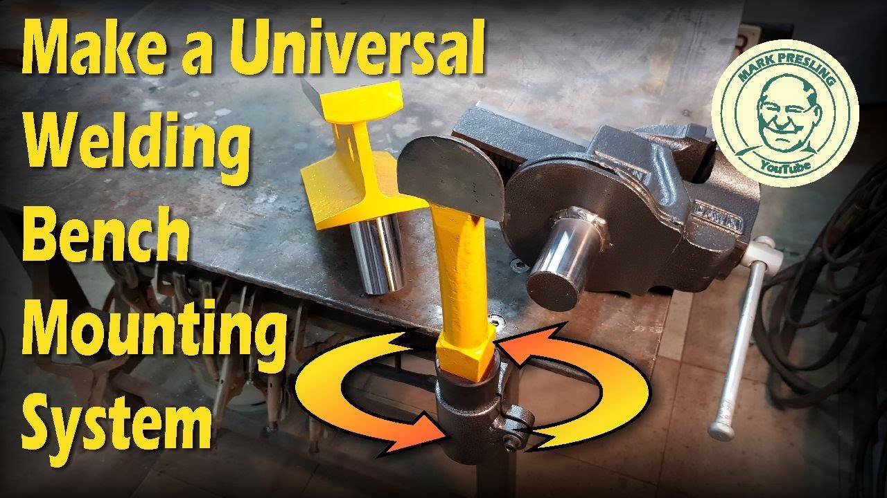 How to Make a Universal Welding Bench Mounting System YouTube