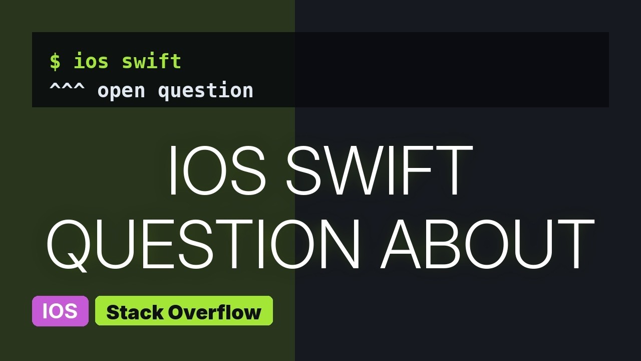Question about Importing Swift code into objective c code - YouTube