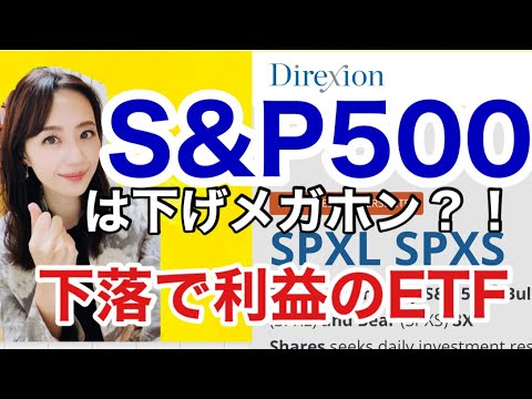 S&P500投資【下落でも利益を得る方法】金融アナリスト三井智映子が教える覚えておきたい魅力の米国株・インデックス投資・ベアETF・インバース型・投資初心者・米国株投資・米株情報を解説します！