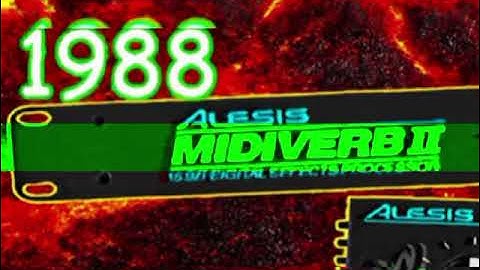 7 Alesis Reverbs (Midiverb, Quadraverb, Microverb)