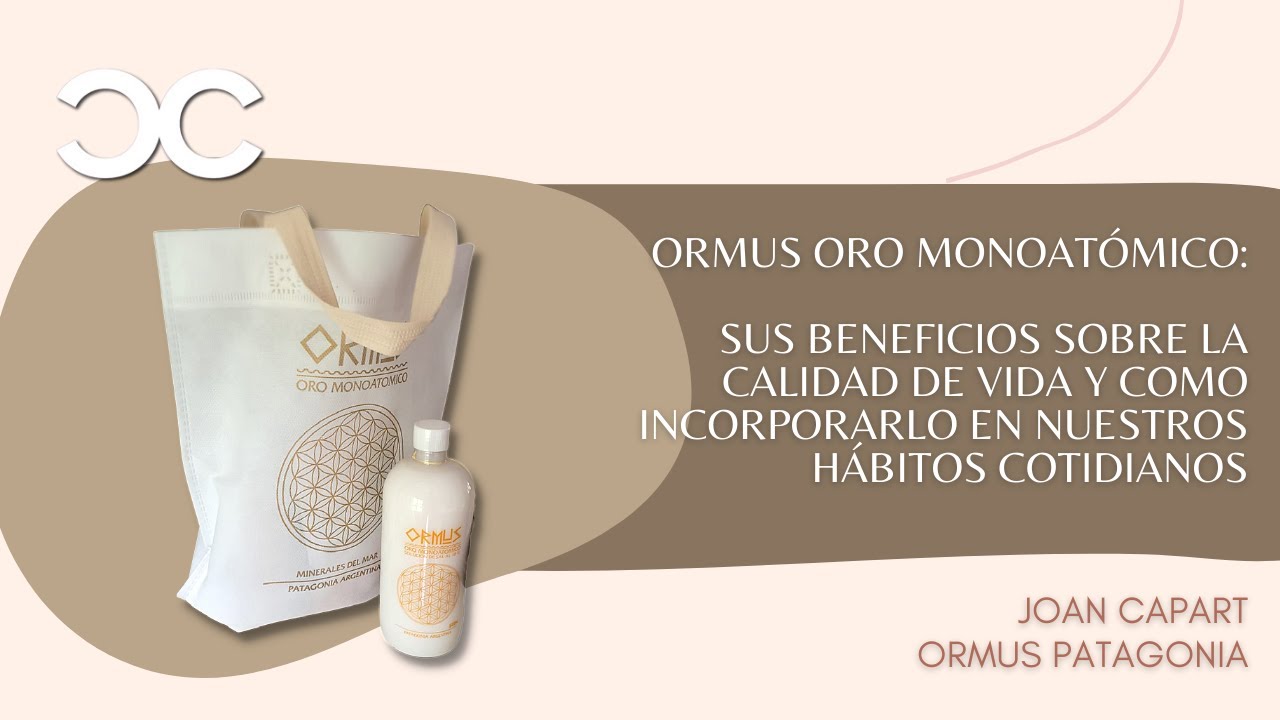 ORMUS ORO MONOATÓMICO Vivo Joan Capart de Ormus Patagonia - YouTube