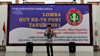 Download Lagu Guru Permata Hati || Juara 2 Solo Vocal HUT PGRI Kab. Purbalingga Tahun 2021 MP3