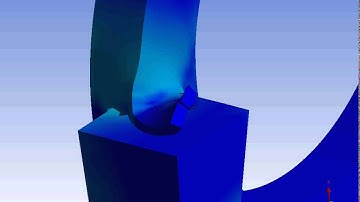 Ansys Workbench explicit dynamics  turning of AlSi 1045 ring example 12