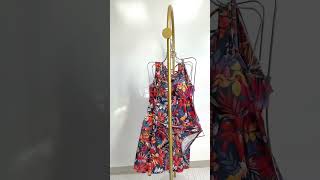 One Print. Three Ways. Tropical Bikini, Dress & Top For Summer