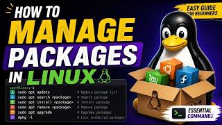 Linux Package Management Commands in Bangla | apt, remove, update শিখুন সহজেই