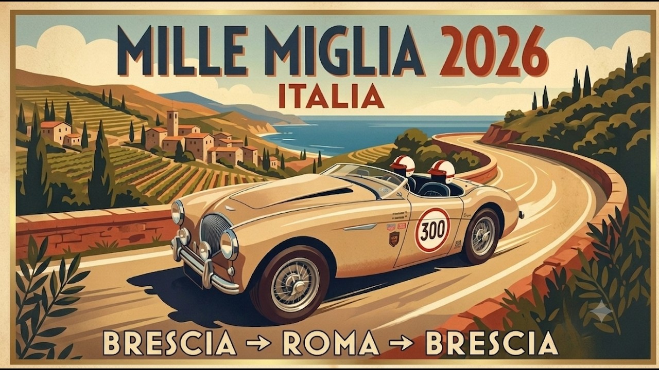 Mille Miglia 2026 - The Adventures of the Racing Queen at the most