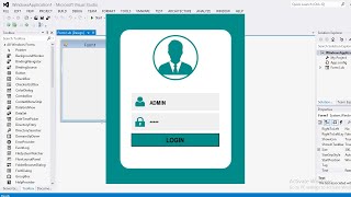 Cara Membuat Halaman Login Modern Flat UI (User Interface) Dengan VB.Net
