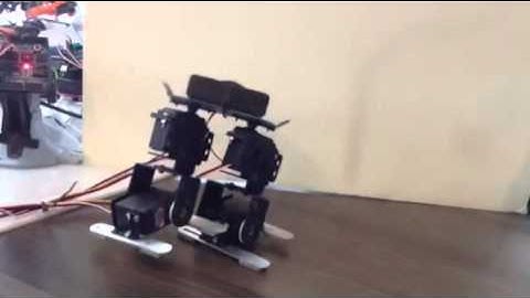 Arduino project Biped Robot: JavaScript, Node.js, Arduino
