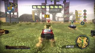 Insane 2 - PC Gameplay. Map Baobabs, Offroad Race, 2 Laps