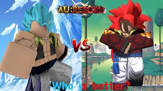 [AU:Reborn] DBS Gogeta vs GT Gogeta!!!