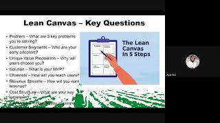 Webinar: The Lean Canvas: Build Your Startup on One Page