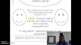 Text evidence