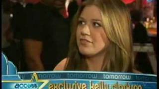 Kelly Clarkson - Access Hollywood - I Do Not Hook Up BTS Preview