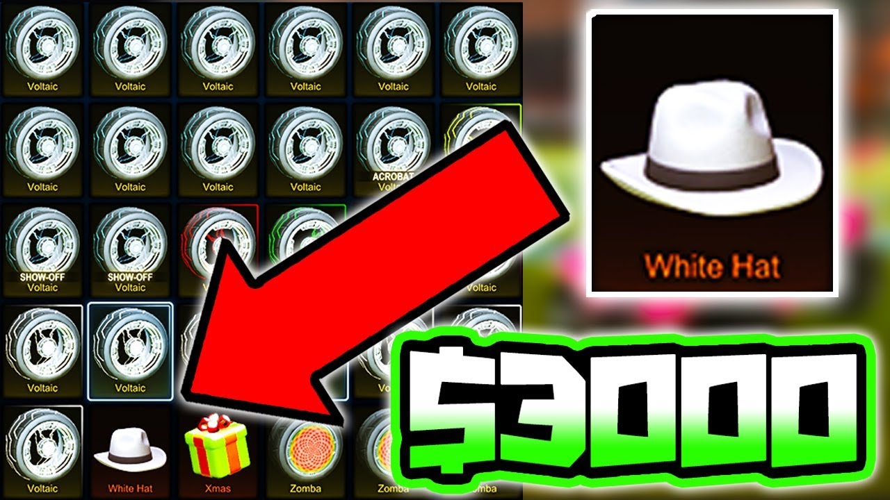 BLIND TRADING W/ 3000 WHITE HAT!! ( Rocket League ) YouTube