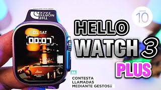 No es un Apple Watch ULTRA pero... 'CASI': Hello Watch 3 PLUS by Gadgets Tech & Reviews 9,586 views 6 months ago 7 minutes, 54 seconds