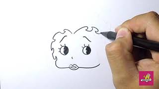 How to Draw Betty Boop | Step by Step Drawing How to Draw Betty Boop | Step by Step Drawing