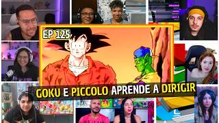 PESSOAS REAGINDO A GOKU E PICCOLO INDO TIRAR CARTEIRA DE MOTORISTA!!! Dragon Ball Z EP 125