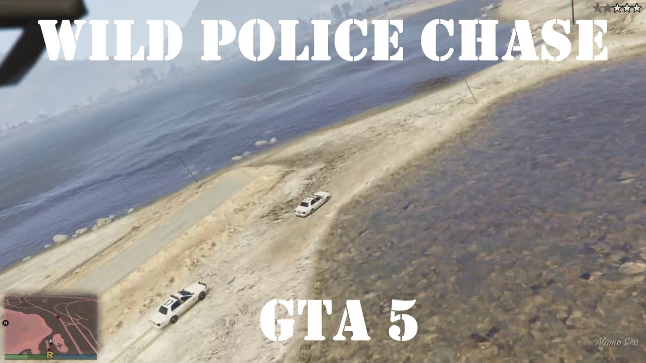 Wild Police Chase With A SHOCKING Ending In GTA 5 - YouTube