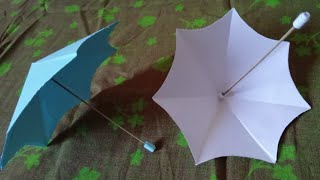 How To Make Paper Umbrella Easy Umbrella Paper Craft