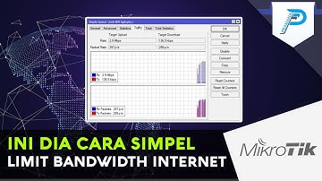Ini dia cara mudah Limit Koneksi Bandwidth dengan Mikrotik | Simple Queues
