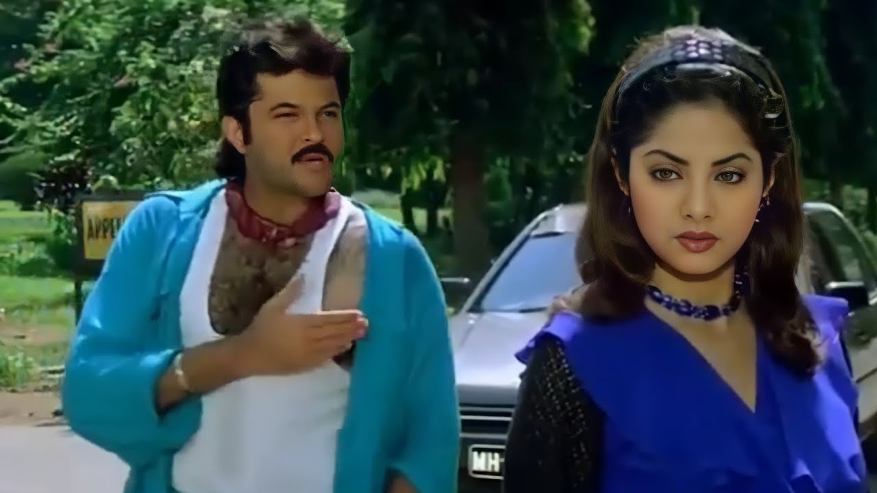 Divya Bharti Sridevi Comparison In Laadla Part 14 Youtube