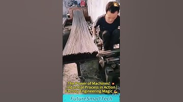 The Power of Machines! 💥 Industrial Process in Action | Factory Engineering Magic 🏭 #Shorts