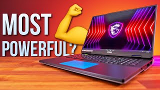 The Most Powerful Gaming Laptop in 2024? MSI Titan 18 Review screenshot 3