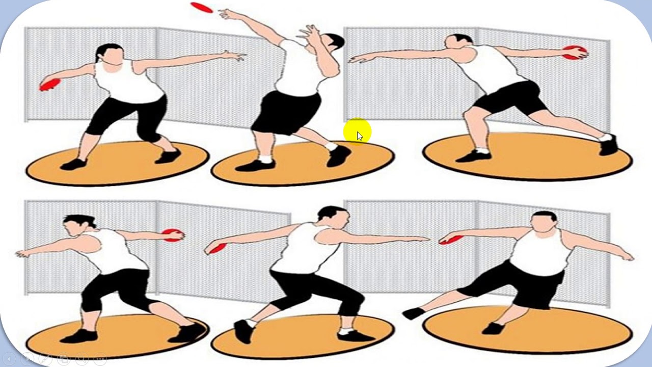 قذف القرص /قفص القرص