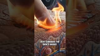 Will burning your finger change your fingerprint ?#Fingerprints #ForensicScience #Biometrics #finger