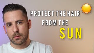 How to protect the hair from the sun , top tips for healthy hair