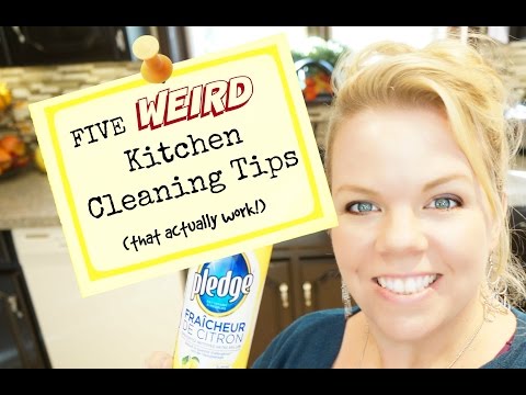 5 Weird Kitchen Cleaning Tips That REALLY Work!