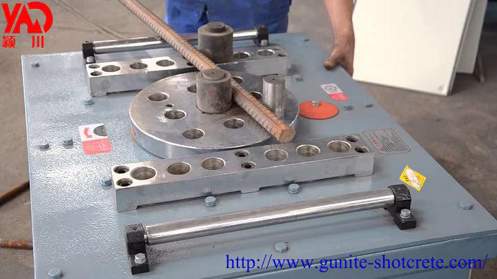 GW40/GW50 Rebar Bender/Steel Bar Bending Machine Video