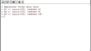 Poisson Random Variables ( R Computing)