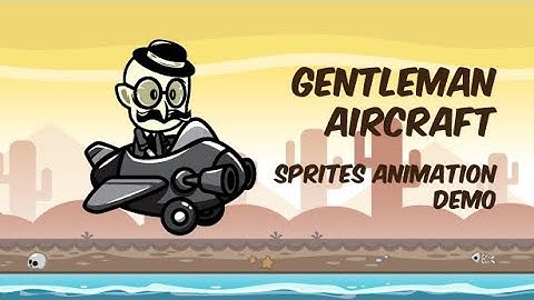 Gentleman Pilot | Aircraft Game Asset  | Character sprites