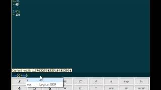 SpeedCrunch screenshot 3