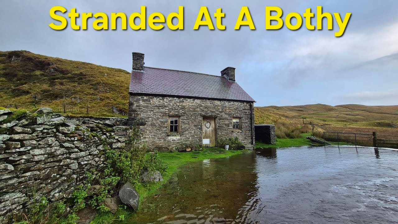 Stranded At A Bothy: Clearddu Bothy в желтом погодном предупреждении