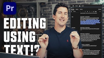 Text Based Editing in Premiere Pro 2024 - HOW TO USE IT