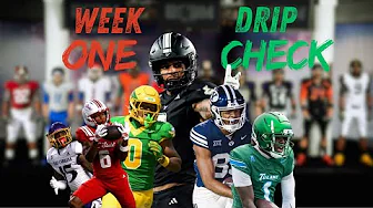Best Uniforms from Week one of the College football season