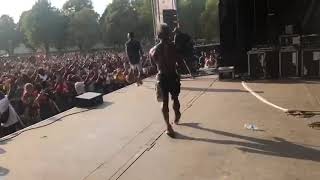 Kidi's entry at Ghana Party in the Park UK