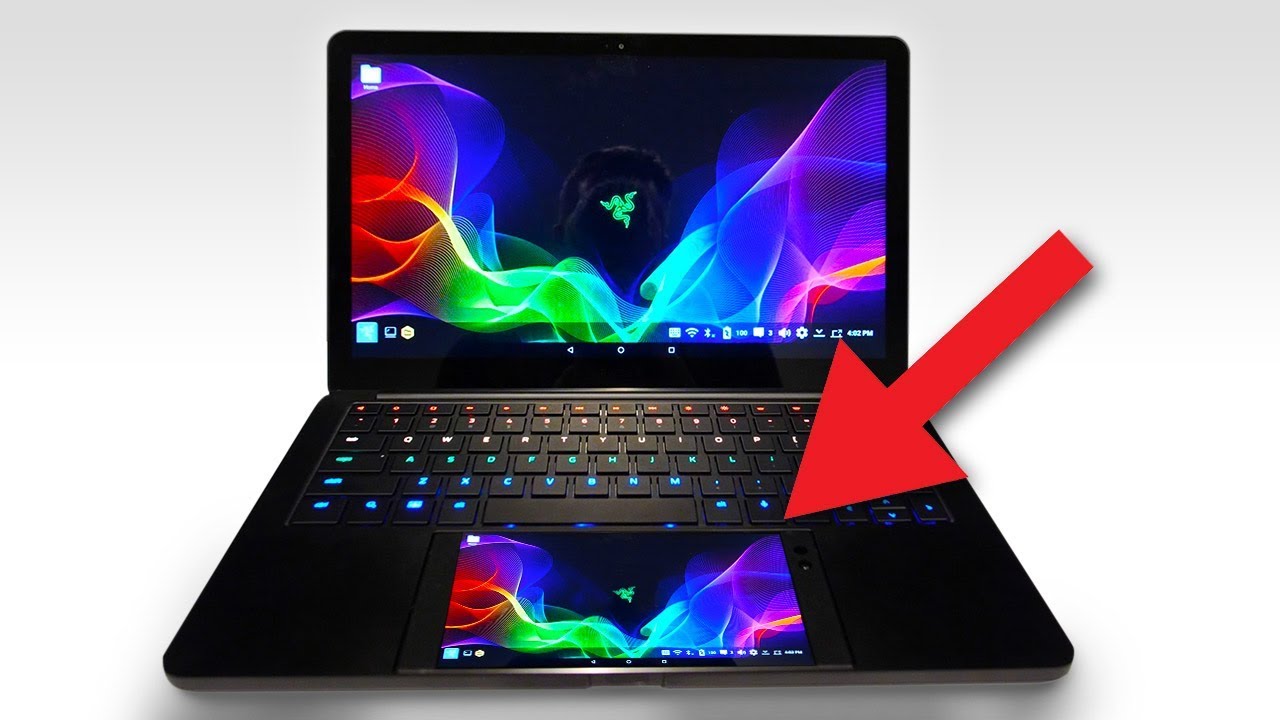 Razer's PHONE LAPTOP Hybrid - Project Linda! Hands On! - YouTube