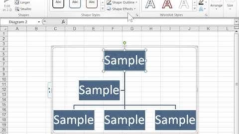Excel 2010 Change the Weight of a Border in a SmartArt Graphic